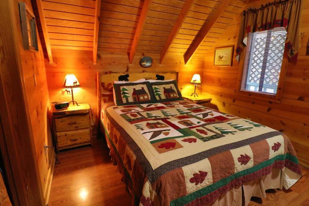 Cute Updated Mountain Cabin Fireplace #3 เฮเลน ภายนอก รูปภาพ