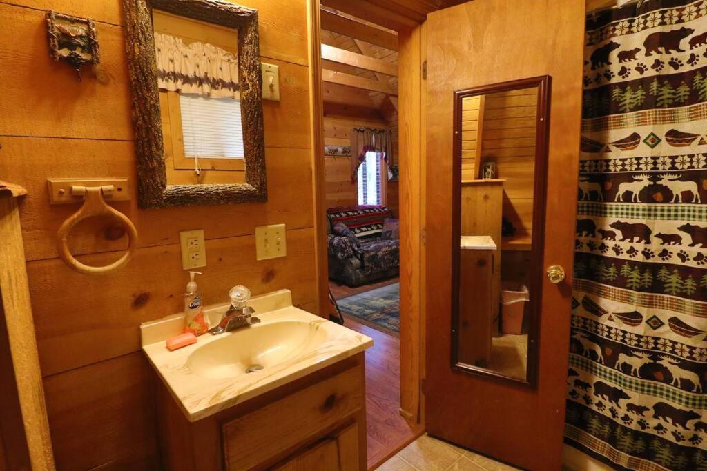 Cute Updated Mountain Cabin Fireplace #3 เฮเลน ภายนอก รูปภาพ
